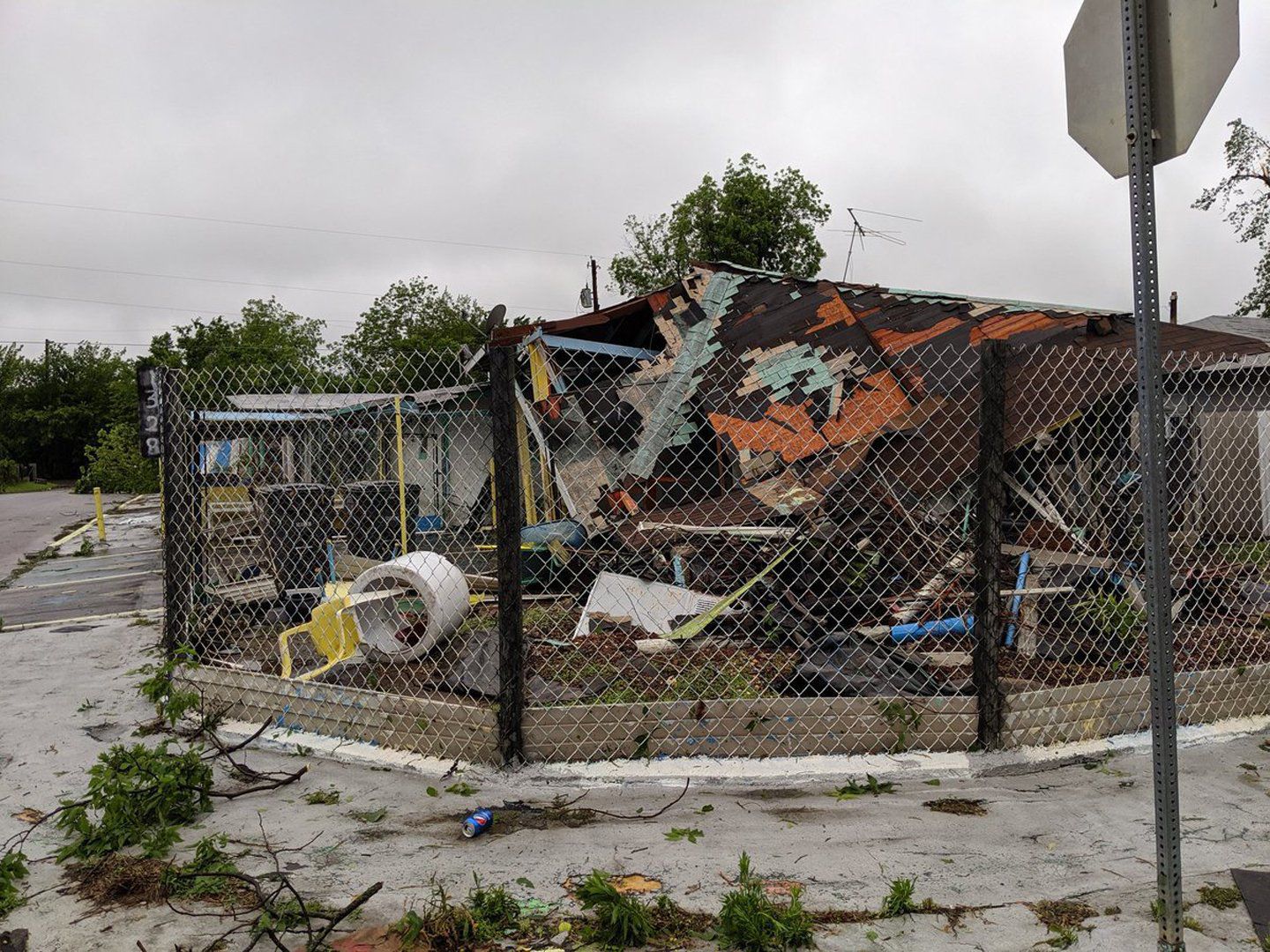North Tulsa storm damage